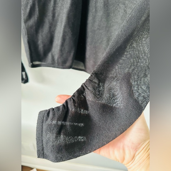 Zara | Fine Knit With Puff Shoulders Sexy Top - Picture 6 of 16